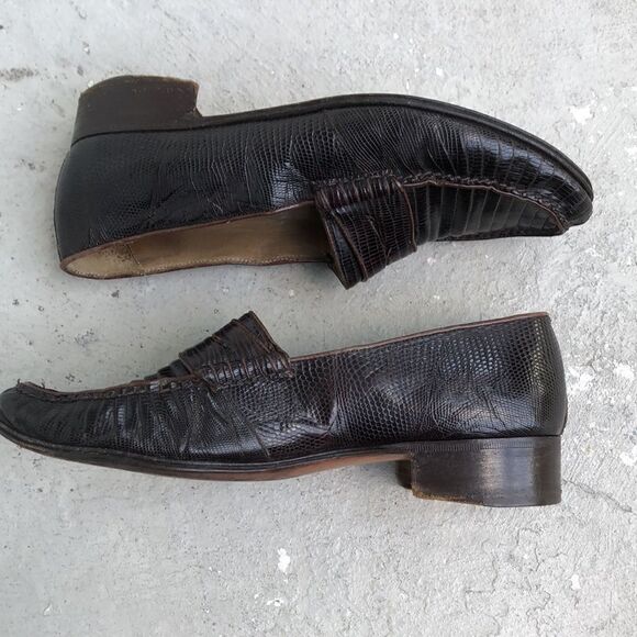 Vintage lizard loafers   - Picture 4 of 8
